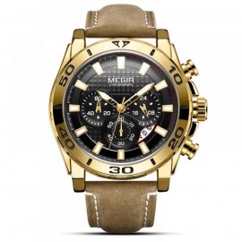 ساعة رجالية ماركة MEGIR الاصلية  ساعة رجالية ماركة MEGIR الاصلية